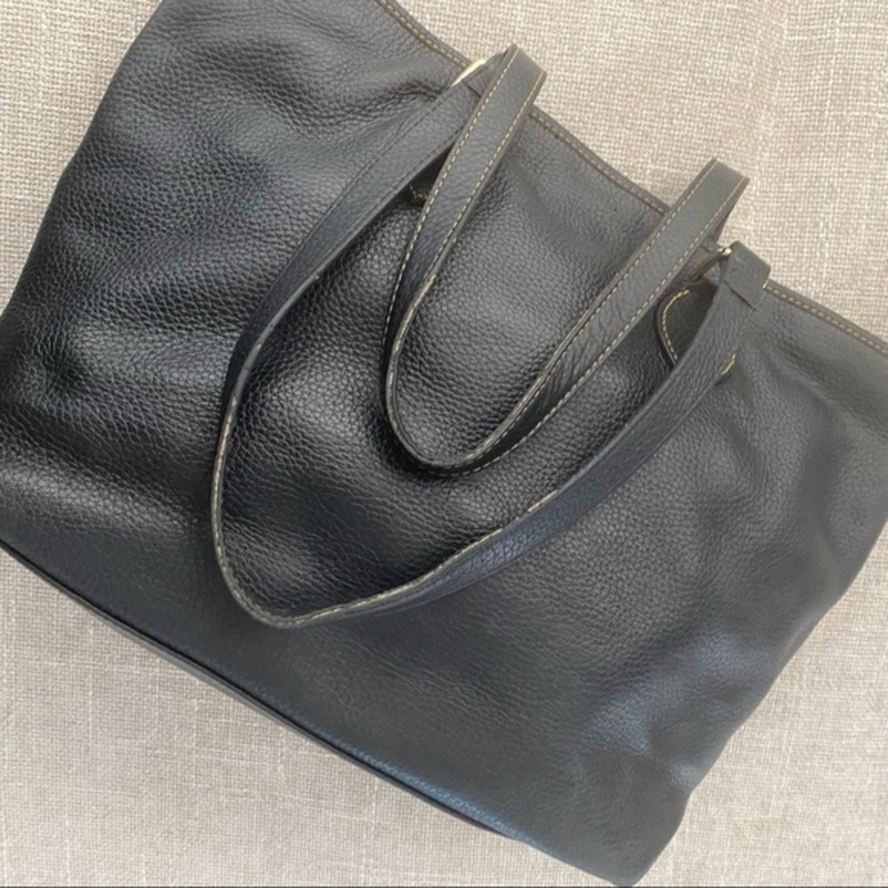 DOONEY & BOURKE Deep Navy Leather Bag - Picture 3 of 7